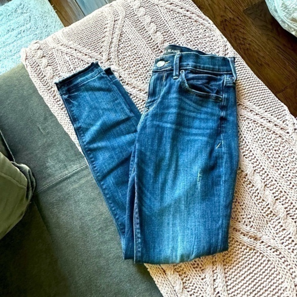 Express Jeans with Rips Skinny